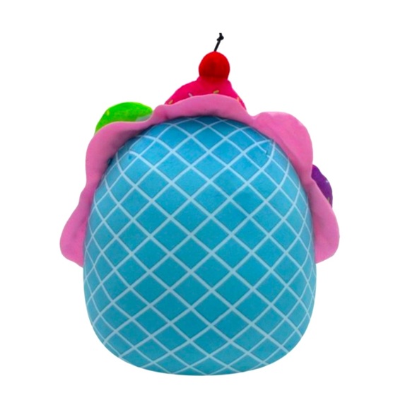 Squishmallow 11" Bertie the Blue Ice Cream Sundae Taco - Picture 12 of 13